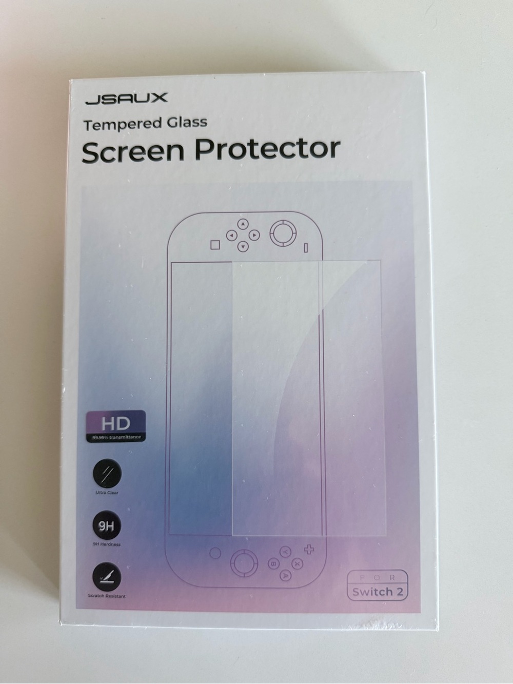 Tempered Glass Screen Protector for Switch 2 - Clear
